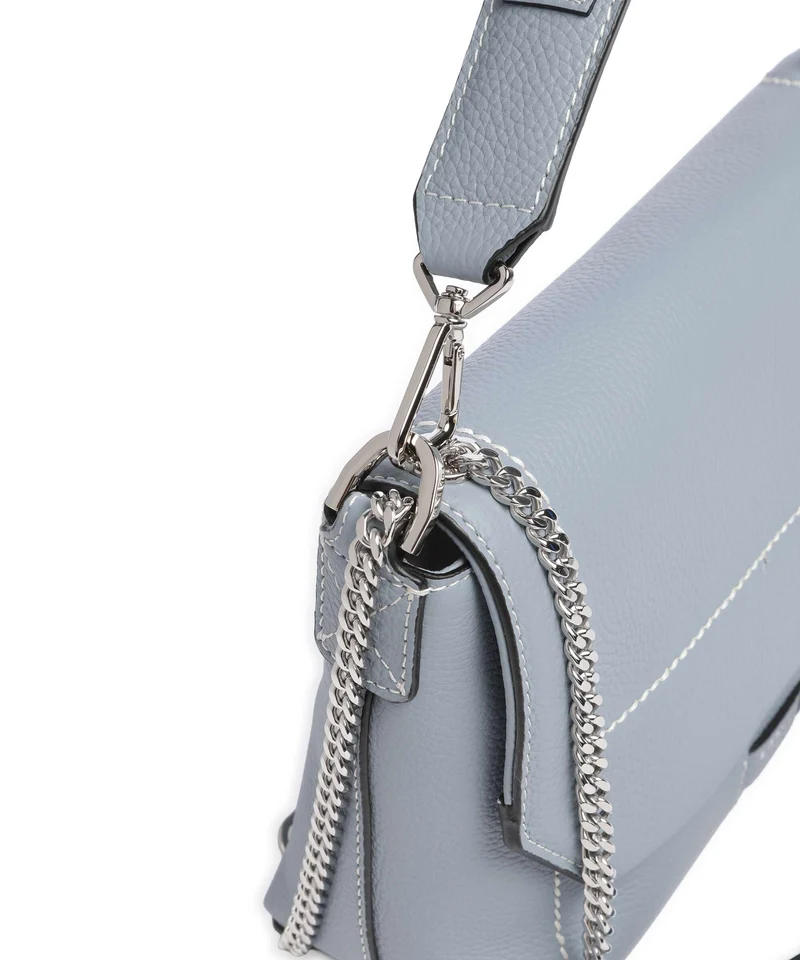 Lancel Ninon M Sac porté épaule blue foam