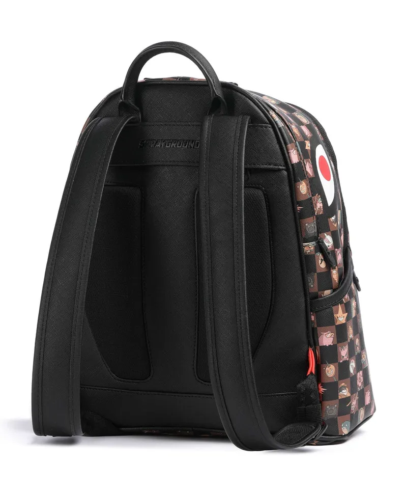 Sprayground Peeking Characters Remix Sac à dos brown