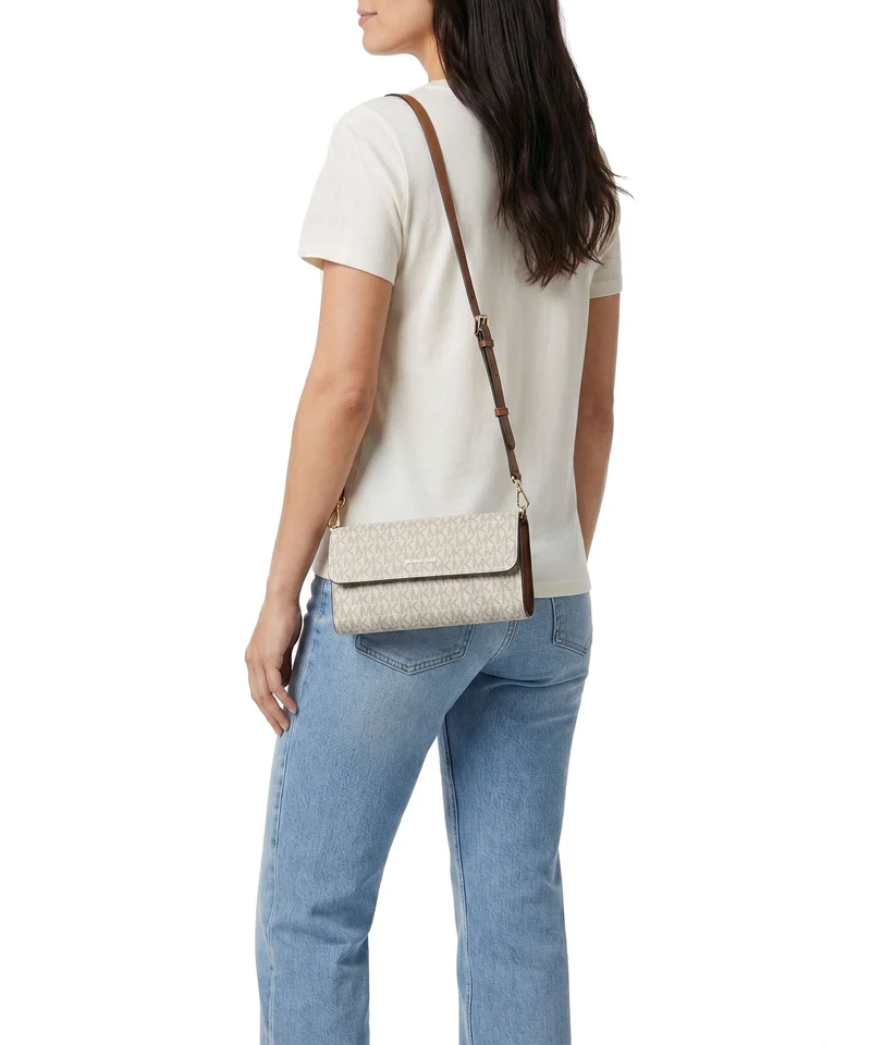 Michael Kors Jet Set Small Sac bandoulière vanilla/acrn