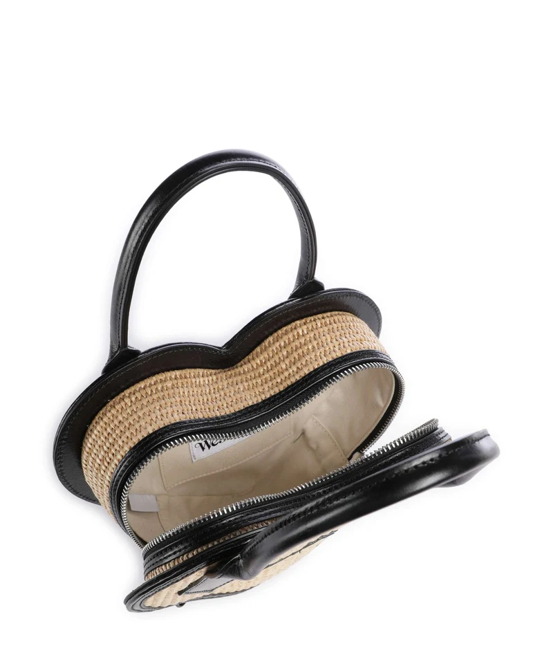 Vivienne Westwood Josephine Heart Sac à main natural