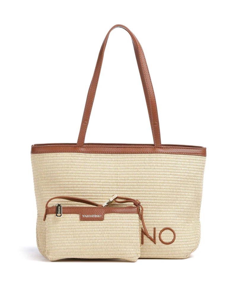Valentino Bags Maiam Cabas naturale/cuoio