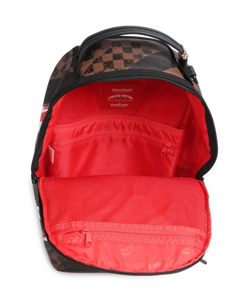 Sprayground Smeared Grunge Sac à dos brown