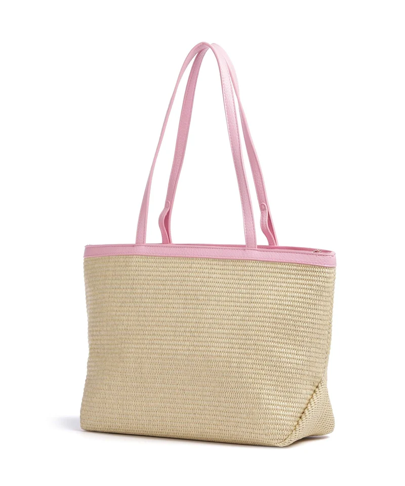Valentino Bags Maiam Cabas naturale/rosa