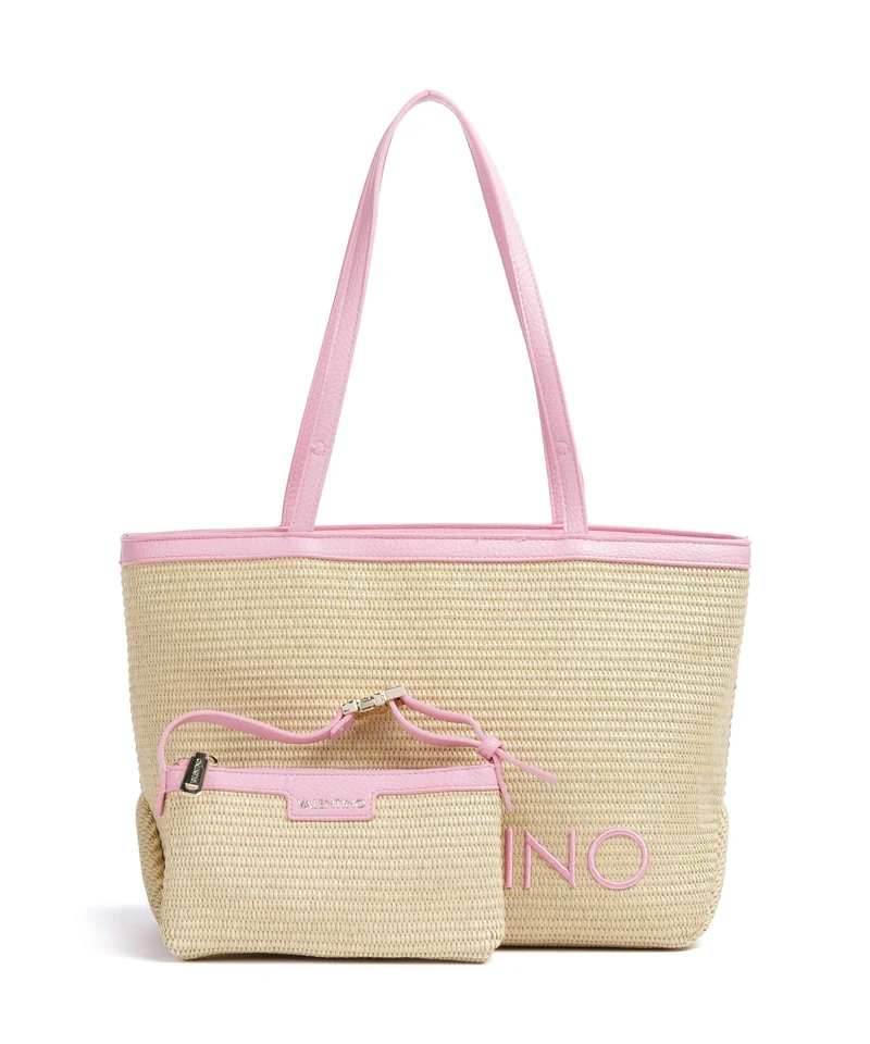 Valentino Bags Maiam Cabas naturale/rosa