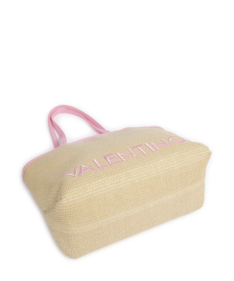 Valentino Bags Maiam Cabas naturale/rosa