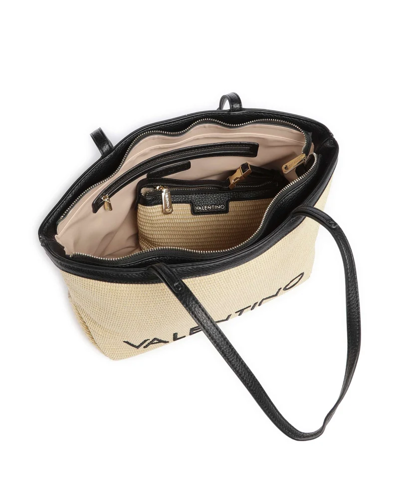 Valentino Bags Maiam Cabas naturale/nero