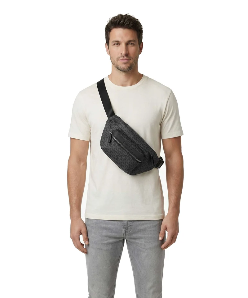 Michael Kors Brooklyn Sac banane black