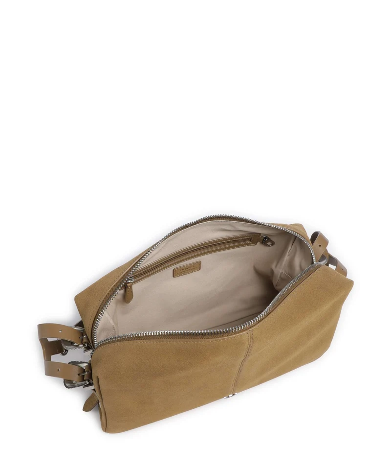 Pinko 24 Classic Sac porté épaule verde canguro/old silver