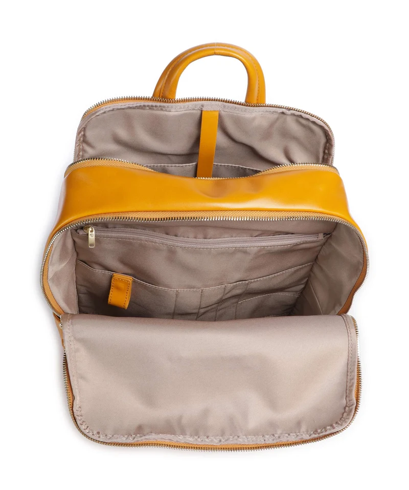 Piquadro Blue Square Sac à dos mustard