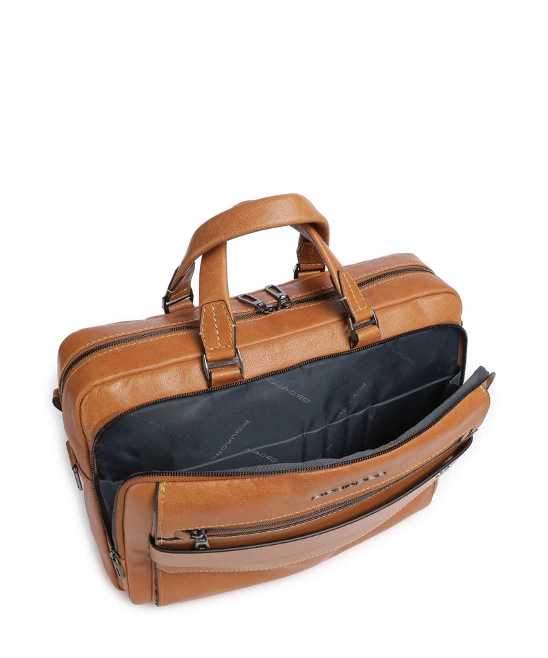 Piquadro Solm Porte-document beige