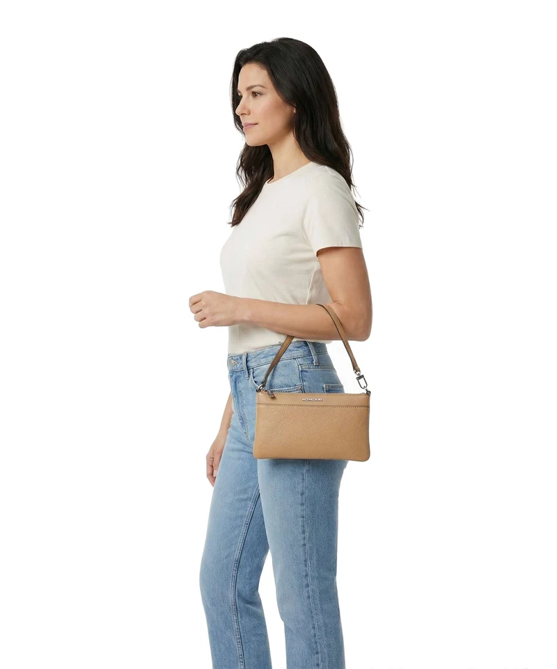 Michael Kors Jet Set Medium Sac porté épaule peanut