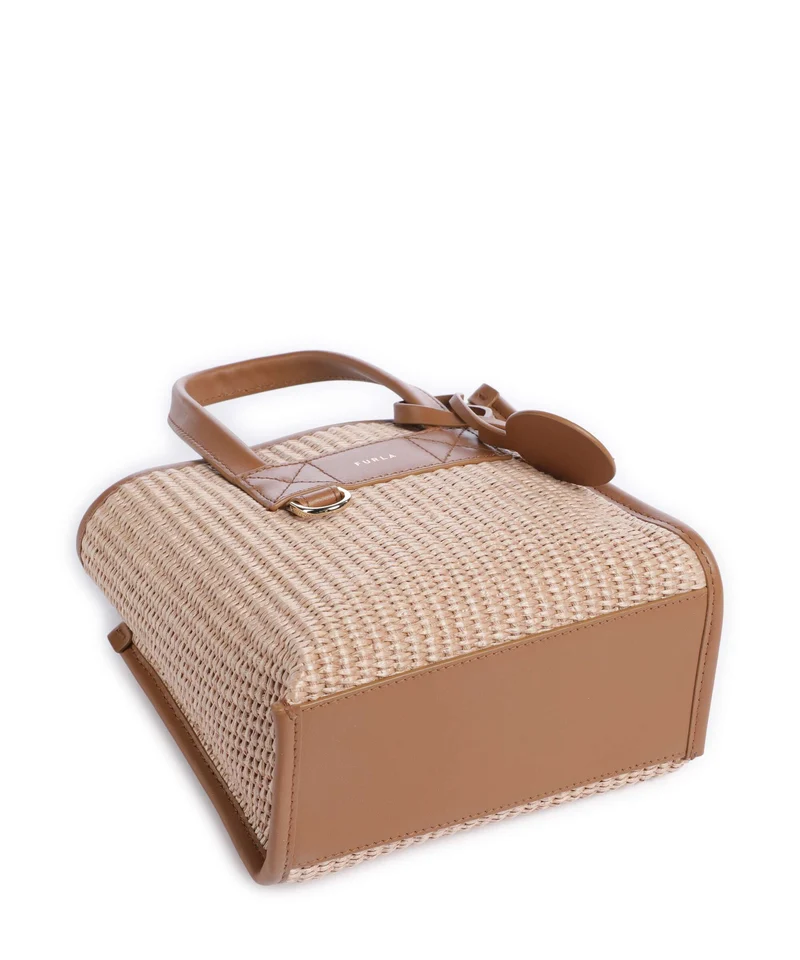 Furla Divide It Mini Sac à main toni naturale/tabacco