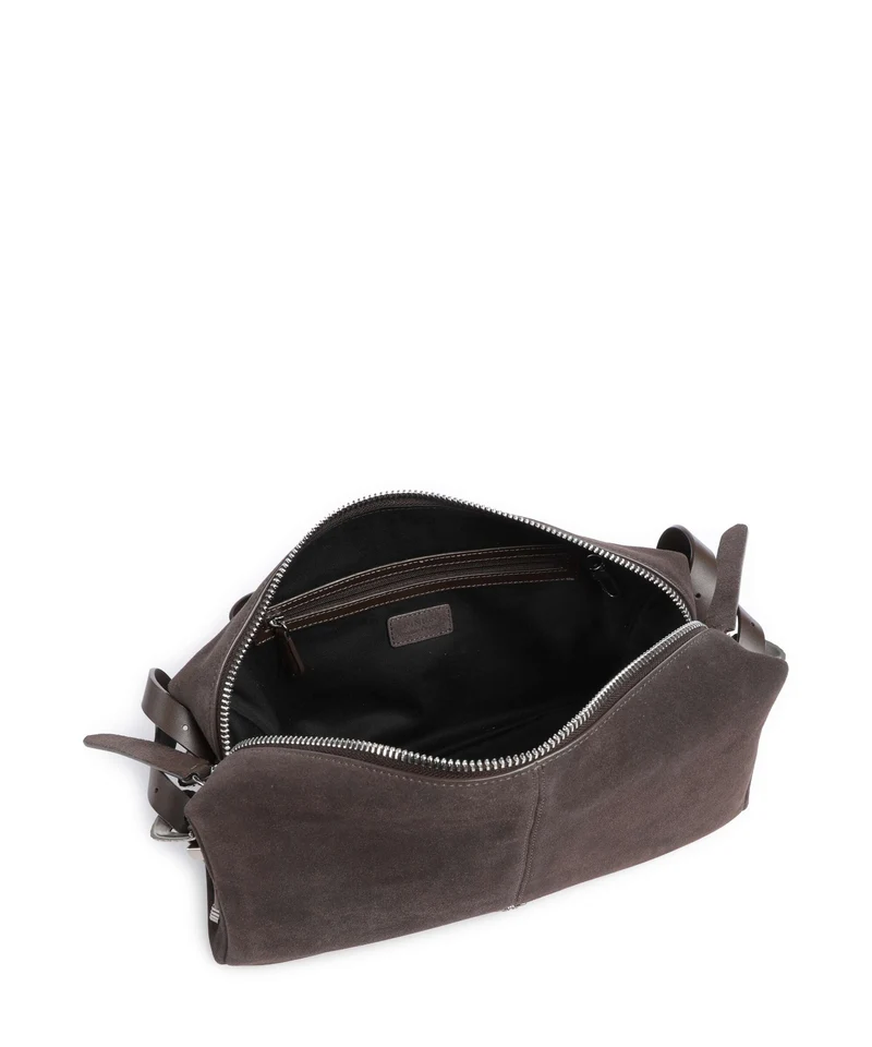 Pinko 24 Classic Sac porté épaule marrone/chicco di caffe/old silver