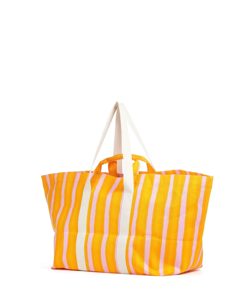 Marimekko Mono City XL Cabas orange/pink