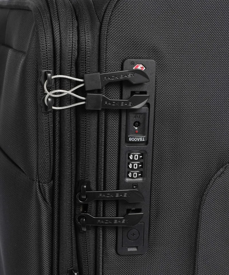Pack Easy GoUp Valise 4 roues black