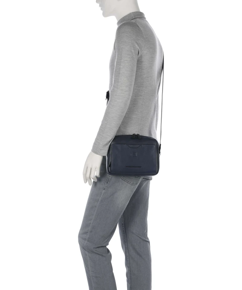 Piquadro Ael Sac bandoulière blue