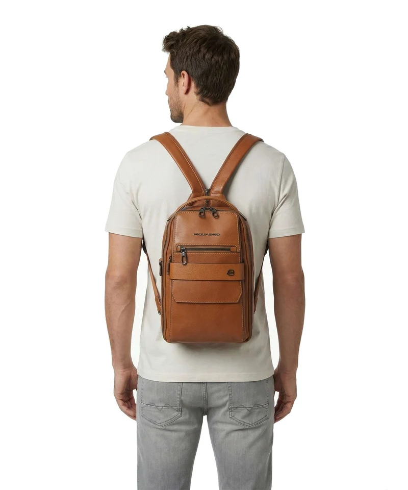 Piquadro Solm Sac sling beige