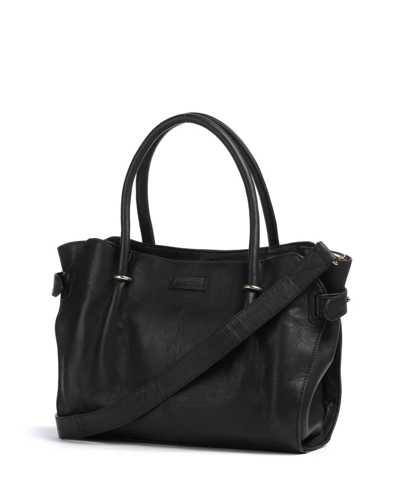 Depeche Golden Chic Cabas black