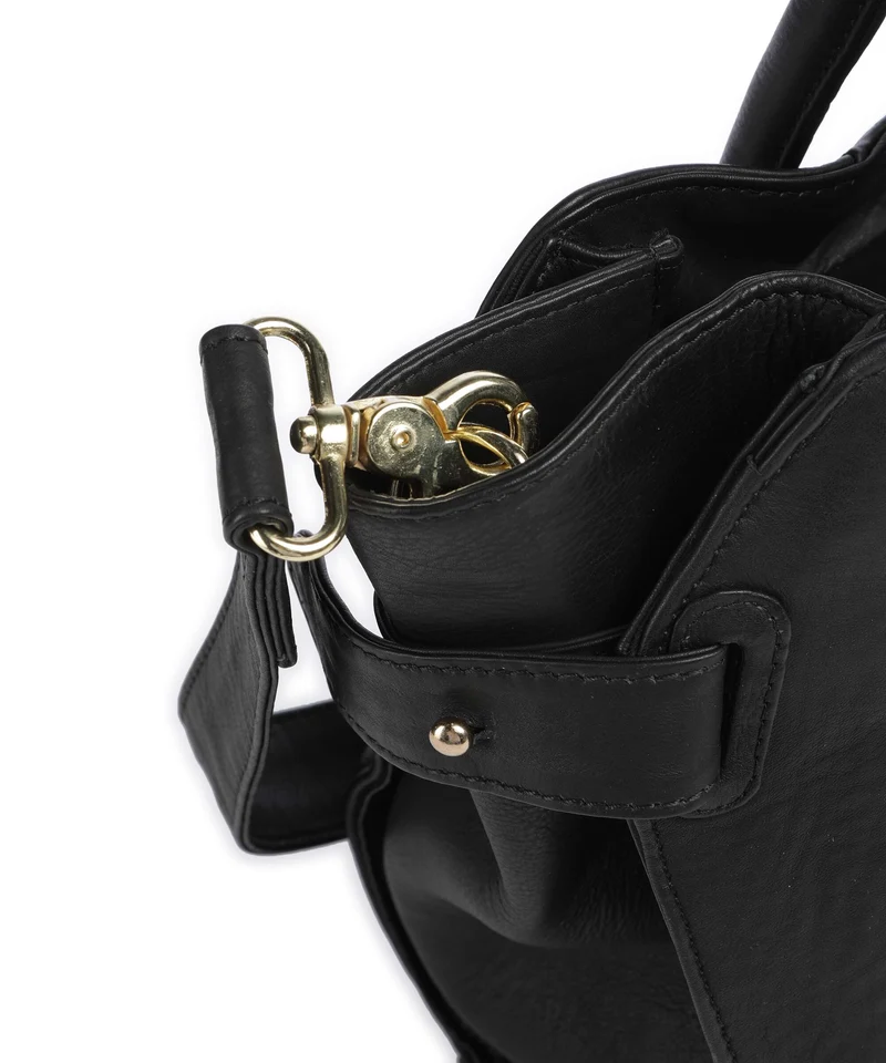 Depeche Golden Chic Cabas black