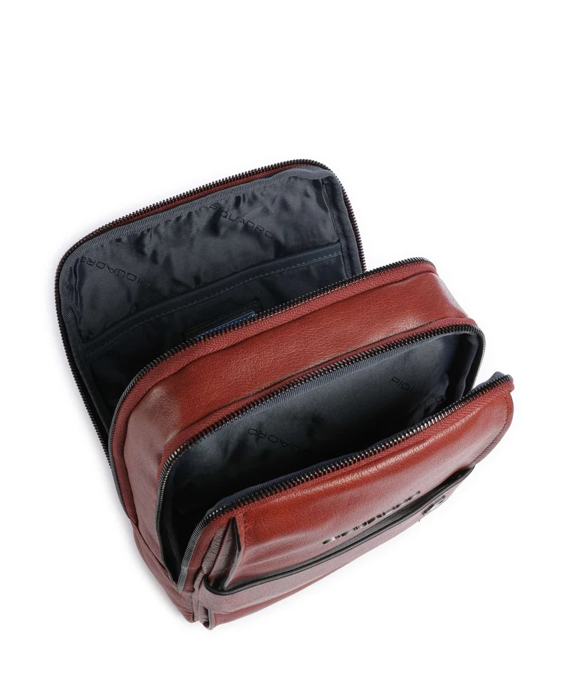 Piquadro Solm Sac bandoulière cuoio
