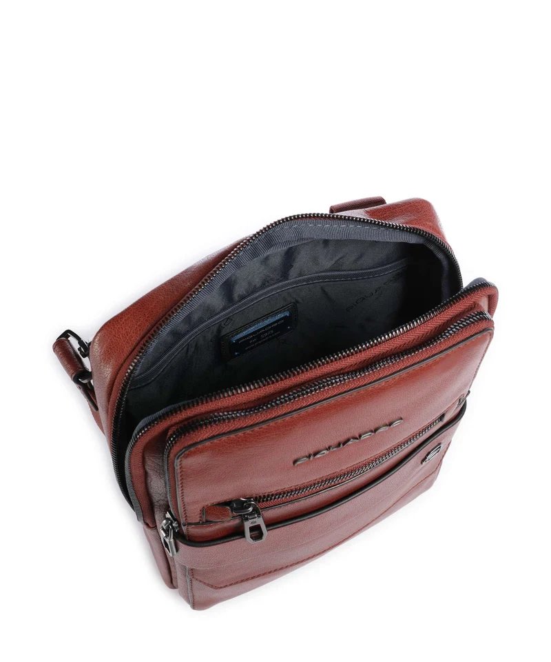 Piquadro Solm Sac bandoulière cuoio