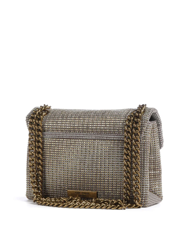 Kurt Geiger Kensington Mini Sac porté épaule beige