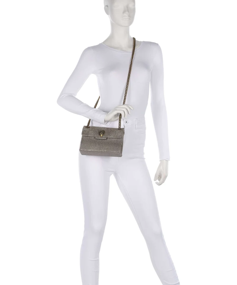 Kurt Geiger Kensington Mini Sac porté épaule beige