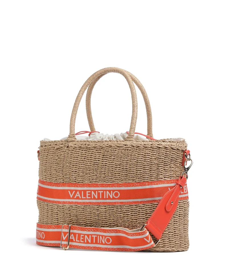 Valentino Bags Boho Cabas naturale/arancio