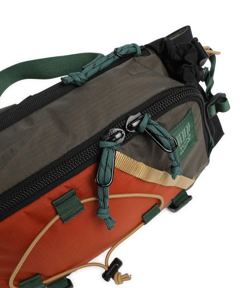 Topo Designs Mountain Hydro Sac banane woodland/terracotta