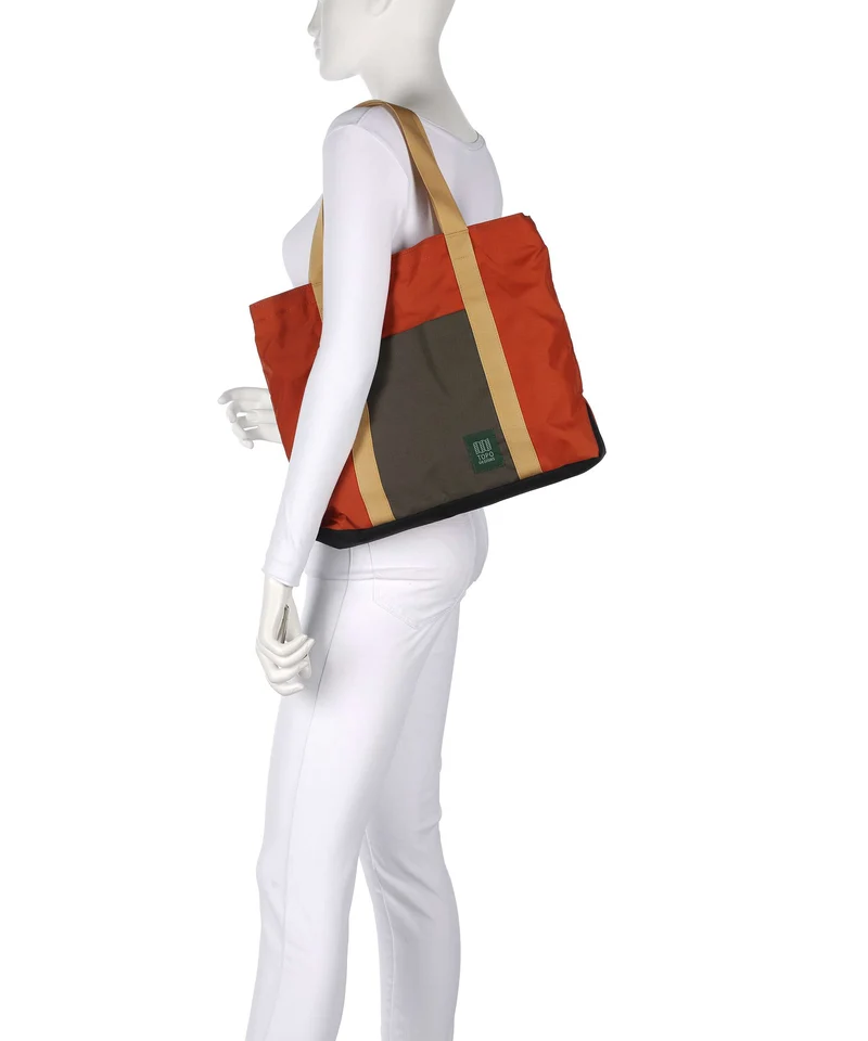 Topo Designs Mountain Essential Cabas woodland/terracotta