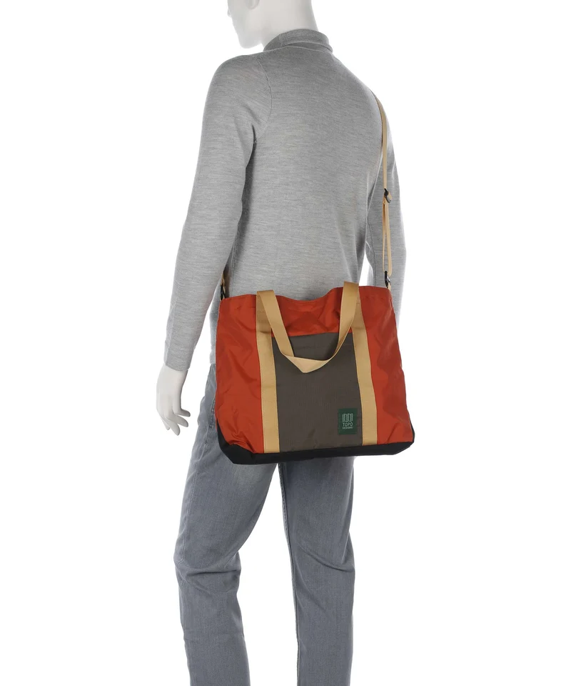 Topo Designs Mountain Essential Cabas woodland/terracotta