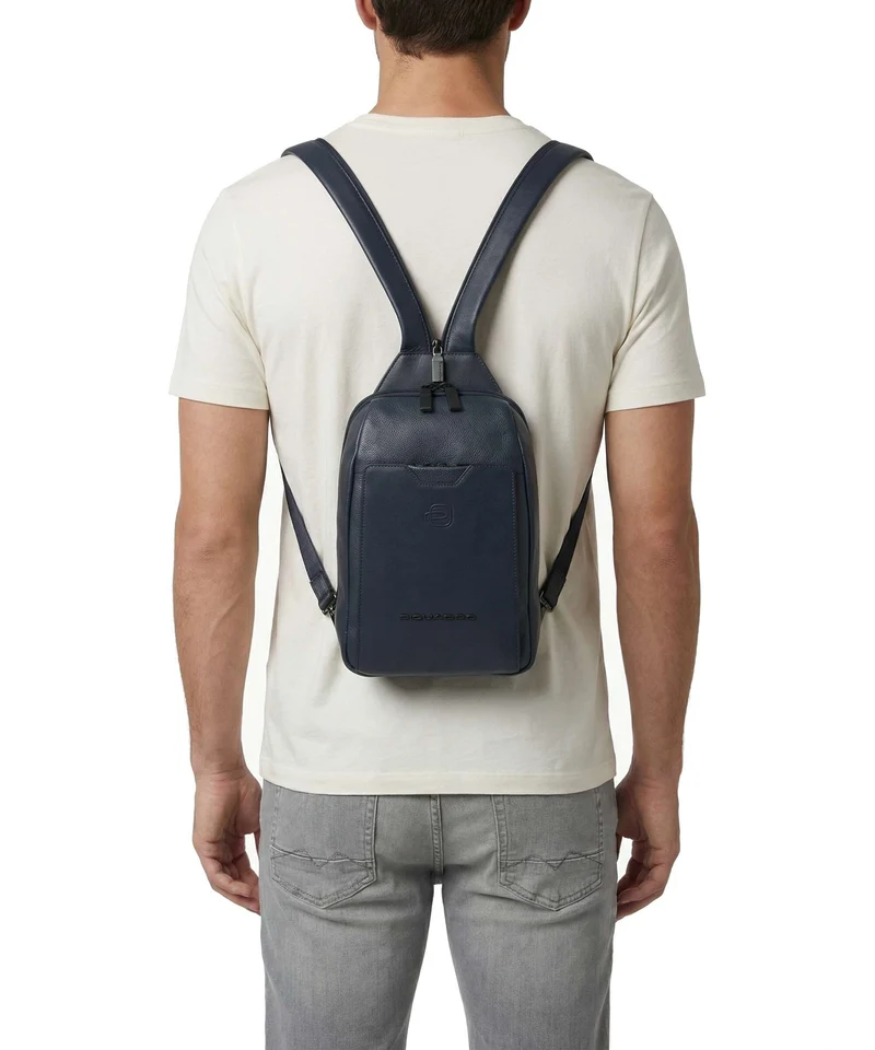 Piquadro Ael Sac sling blue