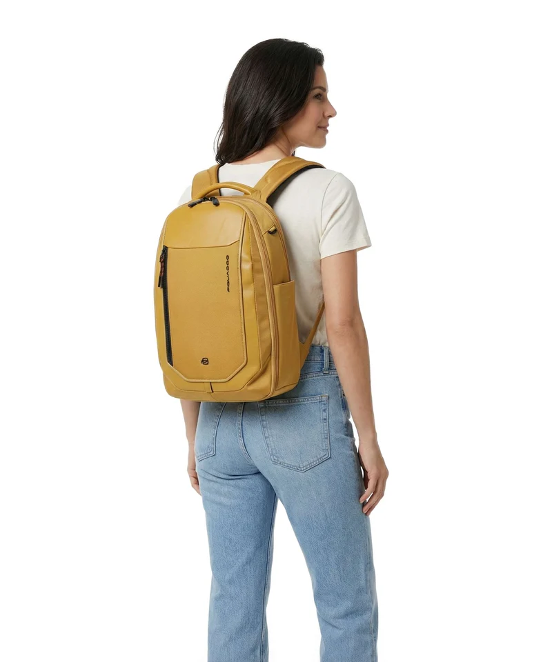 Piquadro Lyss Ryanair Sac à dos de voyage yellow