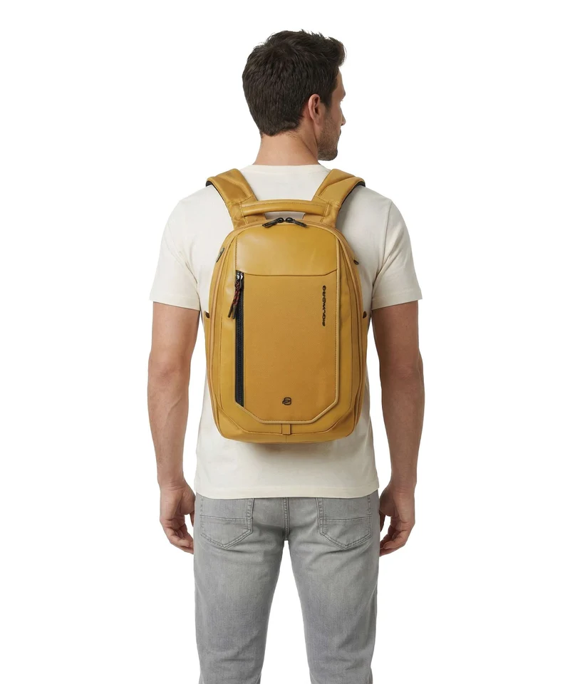Piquadro Lyss Ryanair Sac à dos de voyage yellow