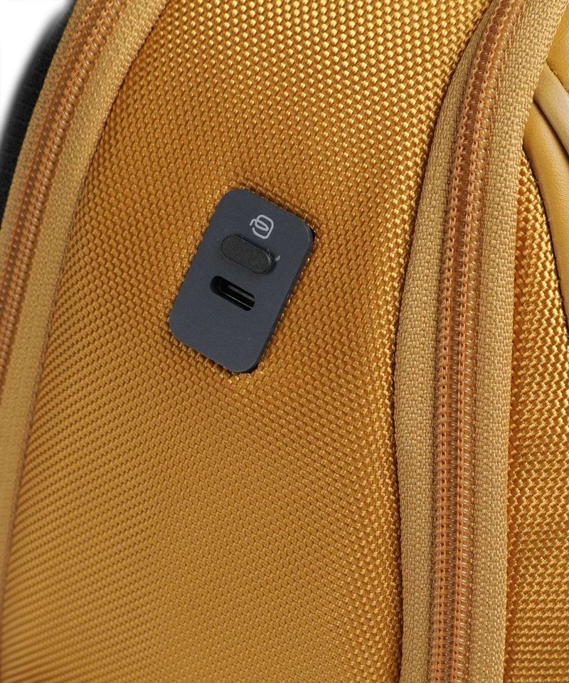 Piquadro Lyss Ryanair Sac à dos de voyage yellow