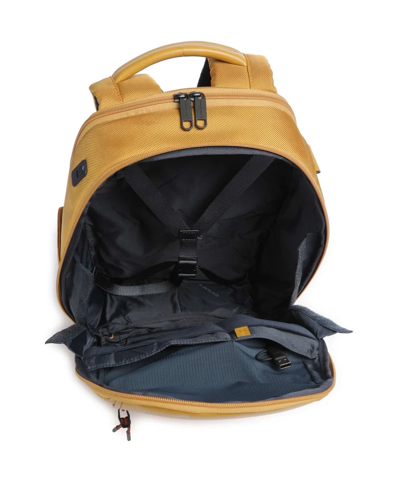 Piquadro Lyss Ryanair Sac à dos de voyage yellow
