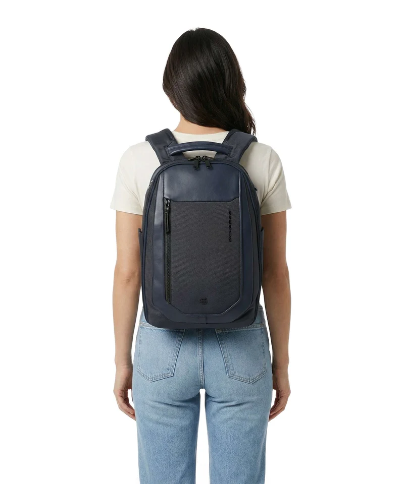 Piquadro Lyss Ryanair Sac à dos de voyage blue