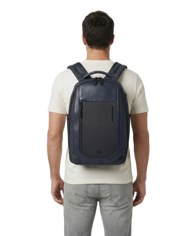 Piquadro Lyss Ryanair Sac à dos de voyage blue