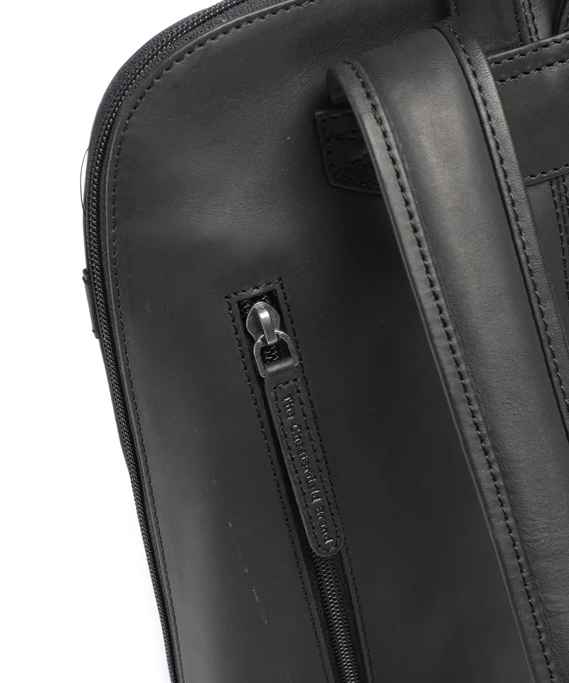 The Chesterfield Brand Wax Pull Up Cow Tigris Sac à dos black