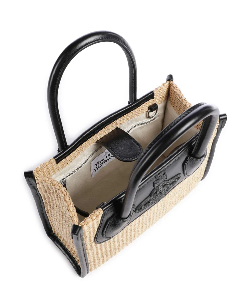 Vivienne Westwood Troy Small Sac à main natural