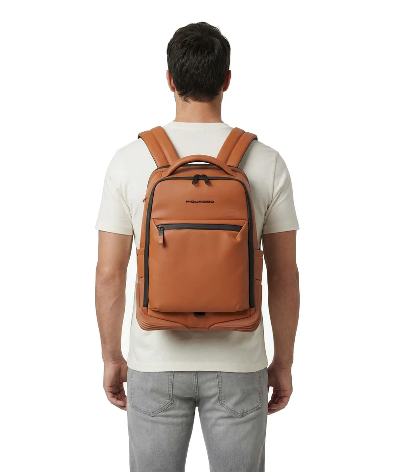 Piquadro Corner Special Sac à dos cuoio