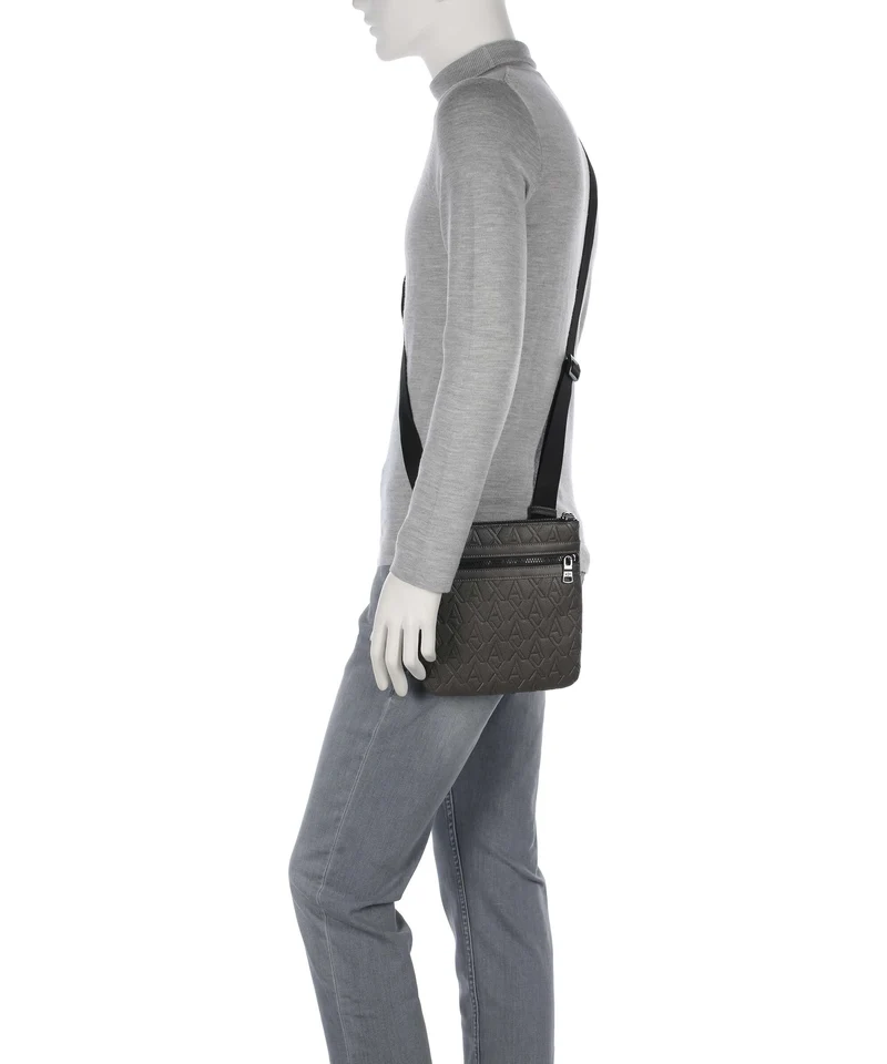 Armani Exchange Liam Sac bandoulière major brown