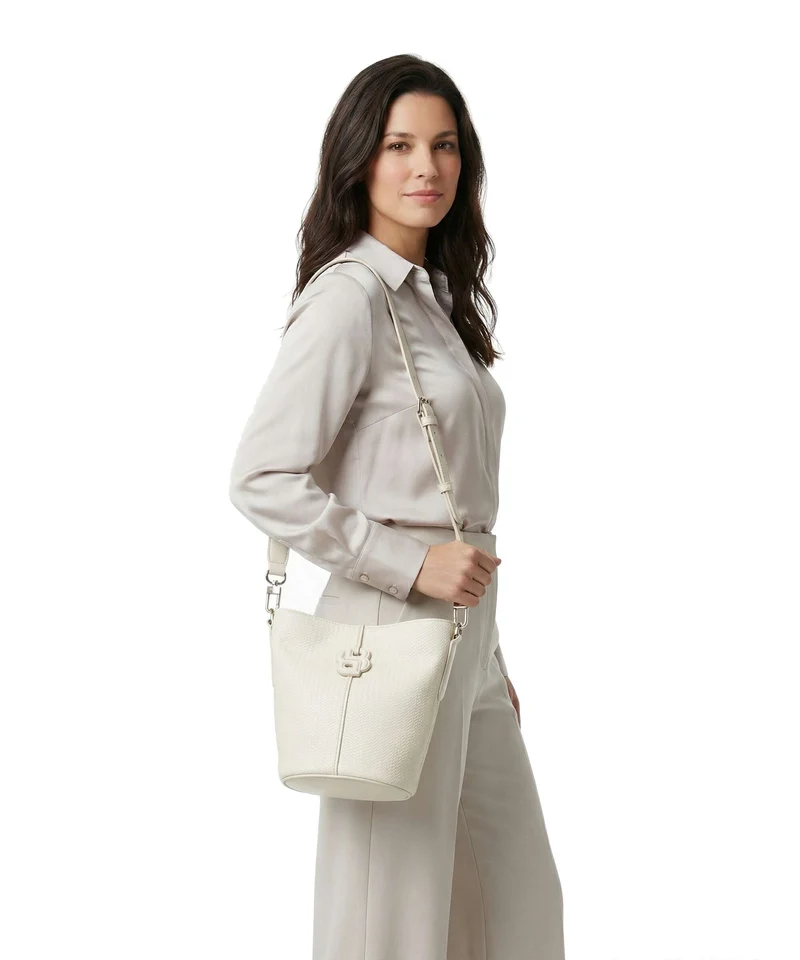 BOSS Anett Sac seau open white