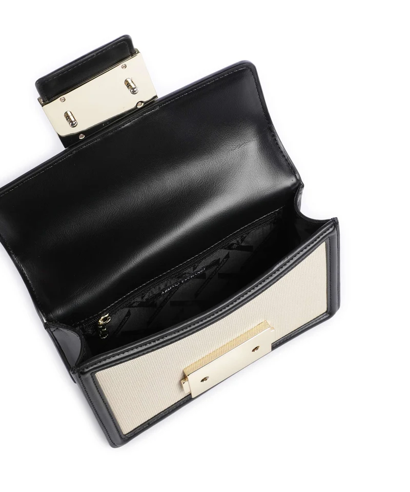 Armani Exchange Wonder S Sac porté épaule natural/black