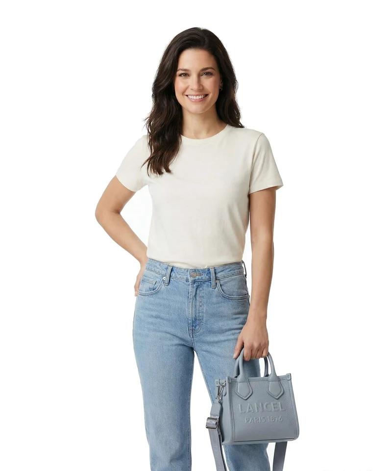 Lancel Jour Mini Sac bandoulière blue foam