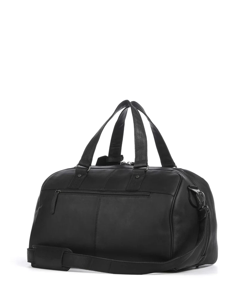 The Chesterfield Brand Wax Pull Up Cow Volenza Sac week-end black