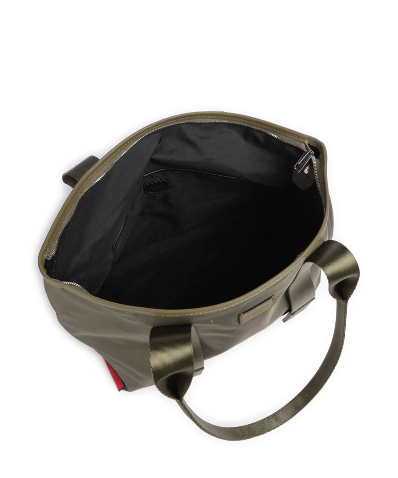 Lancel Mistral M Cabas dark khaki