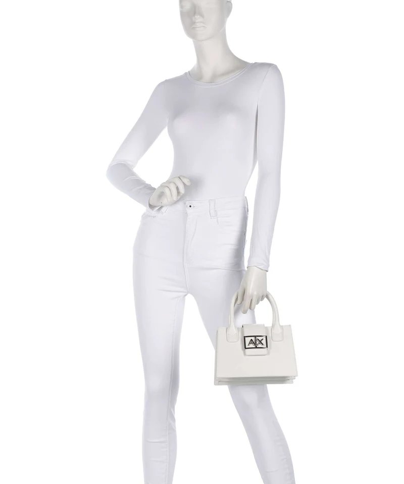 Armani Exchange Wonder S Sac à main off white