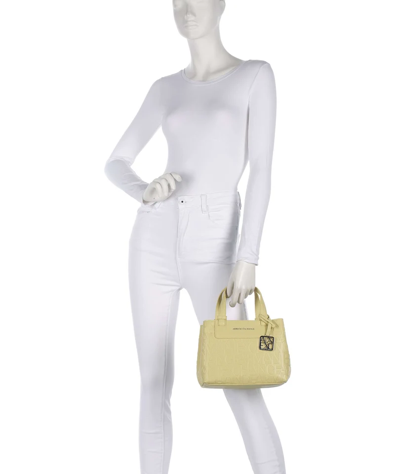 Armani Exchange Liz Monogram S Sac à main sunlight
