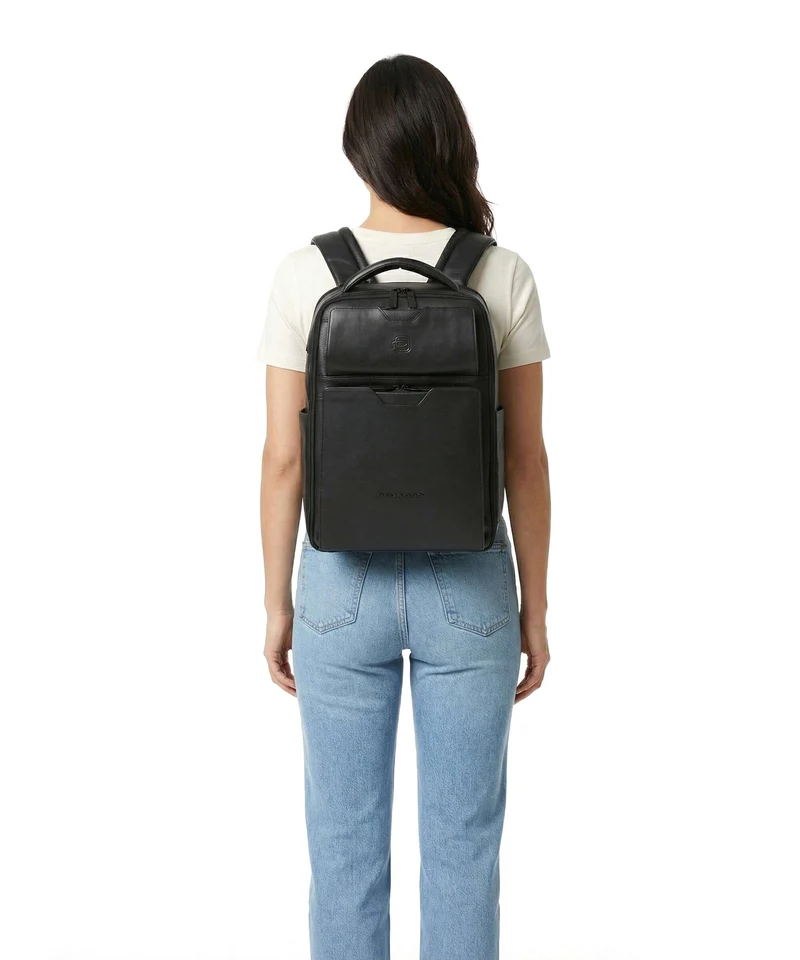 Piquadro Ael Sac à dos d'ordinateur black